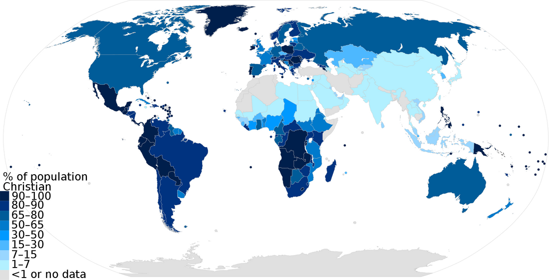 World Christian population