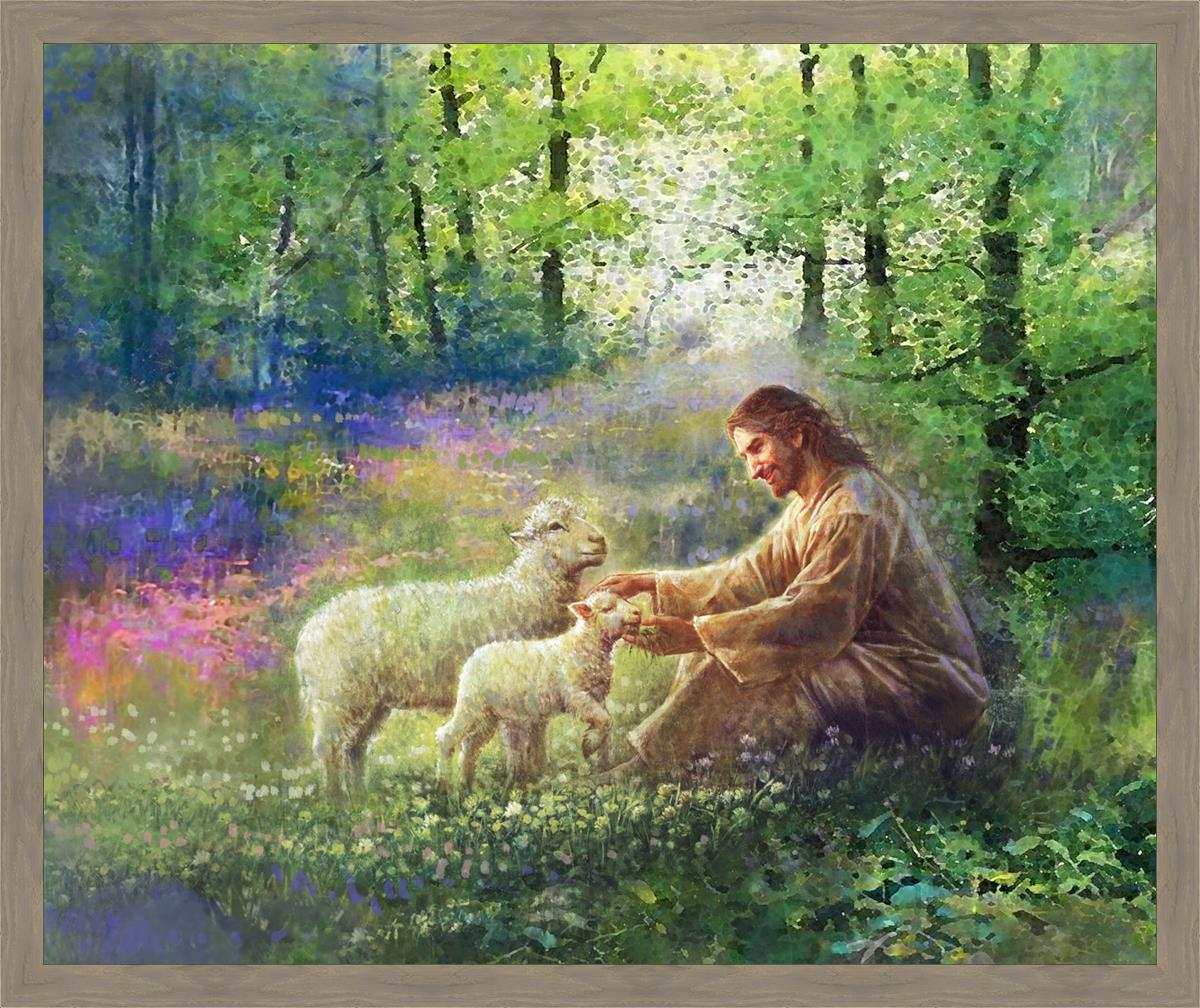 Bring Me The Little Ones Large Wall Art